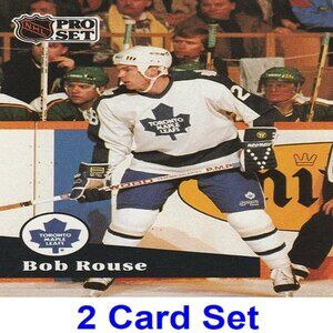 Bob Rouse Hockey Card Collection